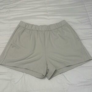 Crz ribbed lounge shorts